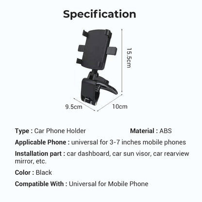VersaHold™ — Drive Calm and Take Command with Effortless One-Handed Control