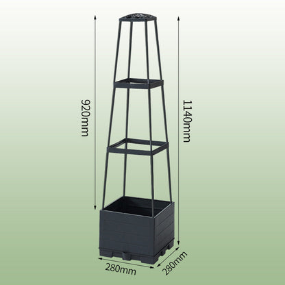 SkyRoot™ Tower — Transform Tiny Spots into Towering, Lush Gardens with Effortless Care