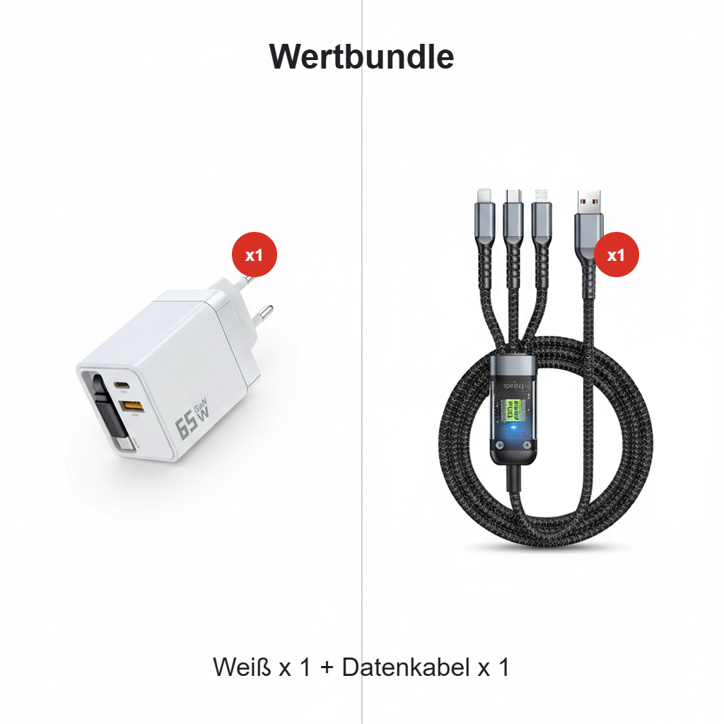 ThriveCharge™ — Power Up Fast and Stay Tangle-Free Wherever You Go