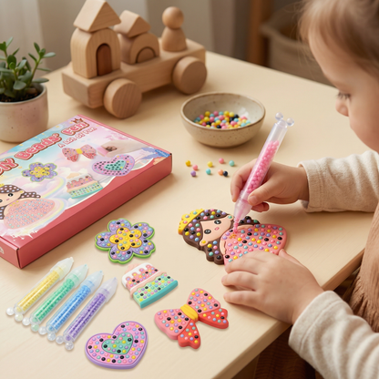 CrystalBeadJoy™ — Ignite Their Confidence and Creativity with Every Sparkle