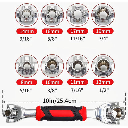SteelSwift™ 48-IN-1 Multi-Wrench — Master Every Bolt with Effortless Speed and Power