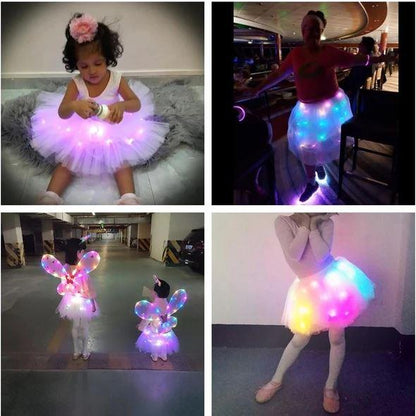 LumaFlick™ LED Tutu Skirt — Ignite Pure Joy and Glow with Every Twirl