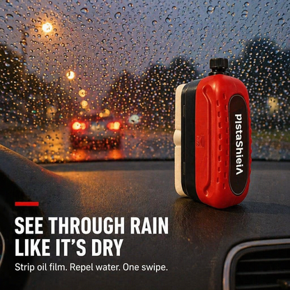 ClearVue™ Glide — Instantly Clear Rain-Slicked Glass for Safer, Stress-Free Night Drives
