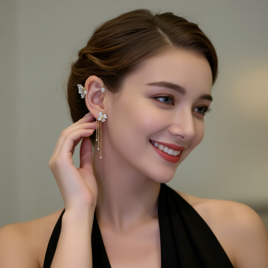 AuraBelle™ — Radiate Confidence with Featherlight Sparkle and All-Day Comfort