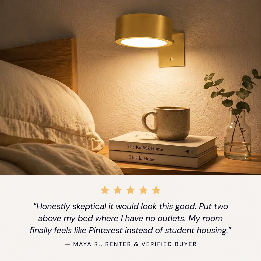 LumaNest™ — Transform Any Space Into a Cozy, Cord-Free Glow Haven