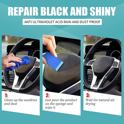 RadiantEdge™ Plastic Revival Kit — Instantly Bring Dull Plastics Back to Deep, Lasting Shine