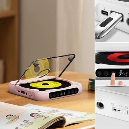 PulseWave™ Portable CD Player — Escape into Pure, Portable Sound Freedom Everywhere You Go