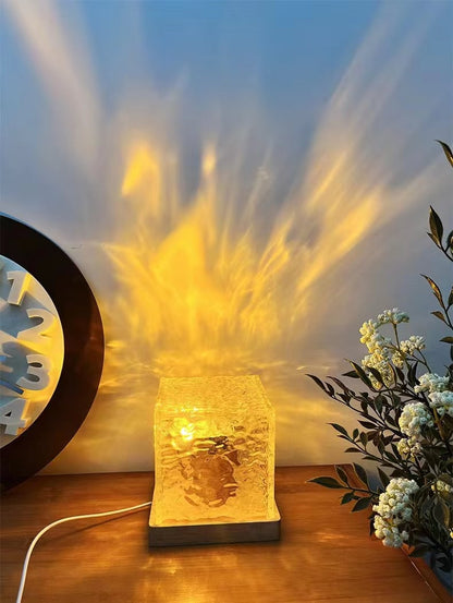 LuxeAura™ Crystal Lamp — Wrap Your Room in Soothing, Colorful Warmth That Transforms Every Moment