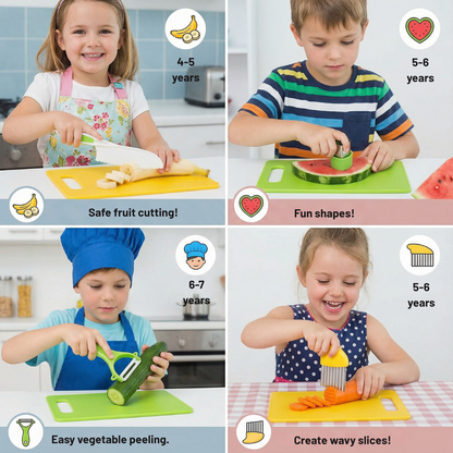 ChefSprout™ — Empower Your Child’s Confidence with Safe, Fun Kitchen Adventures