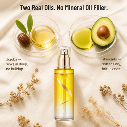 SilkaMist™ — Effortless Shine and Frizz-Free Softness Without the Greasy Roots