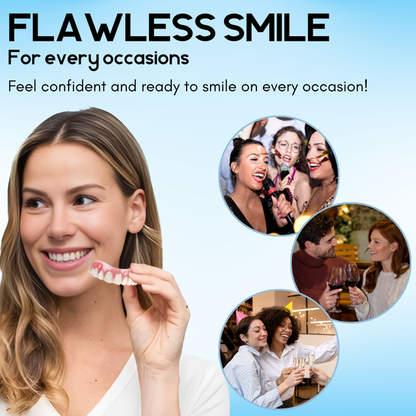 SilkSeal™ Silicone-Reline Set — Unlock All-Day Denture Confidence Without Slips or Pain
