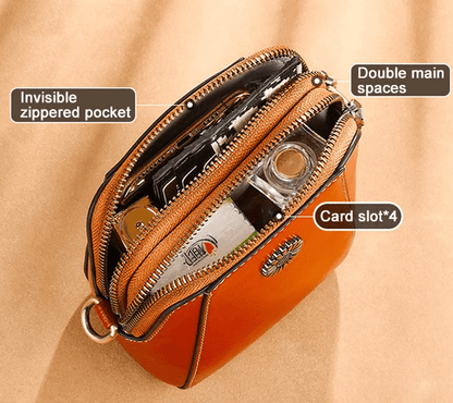 RavenaBay™ Crossbody — Own Every Moment with Unshakable Style and Effortless Organization