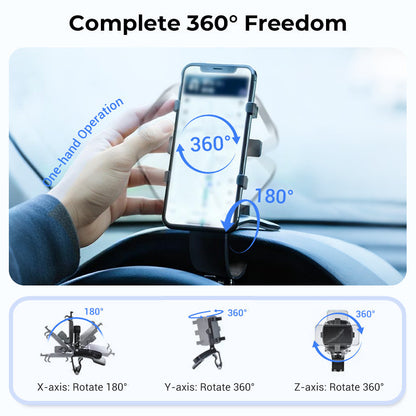 VersaHold™ — Drive Calm and Take Command with Effortless One-Handed Control