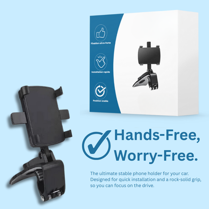 GripLock™ Dash Mount — Drive Confidently with a Phone That Stays Rock-Steady and Distraction-Free