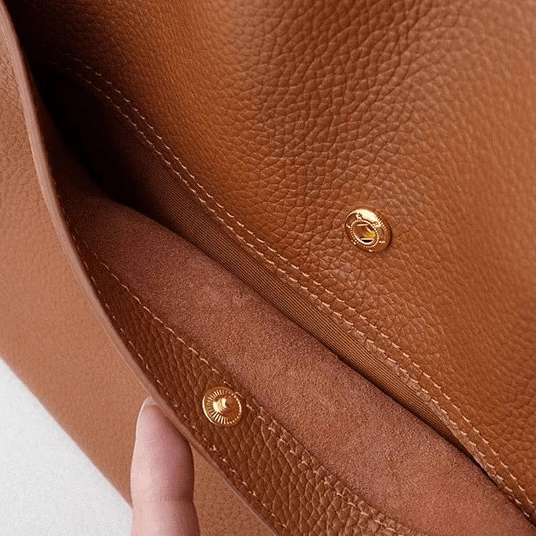 StratoVibe™ Leather Shoulder Bag — Own Every Moment with Effortless, Weatherproof Confidence