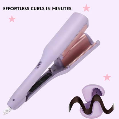 VeloCurl™ — Transform Your Look with Effortless, Glossy French Waves That Turn Heads