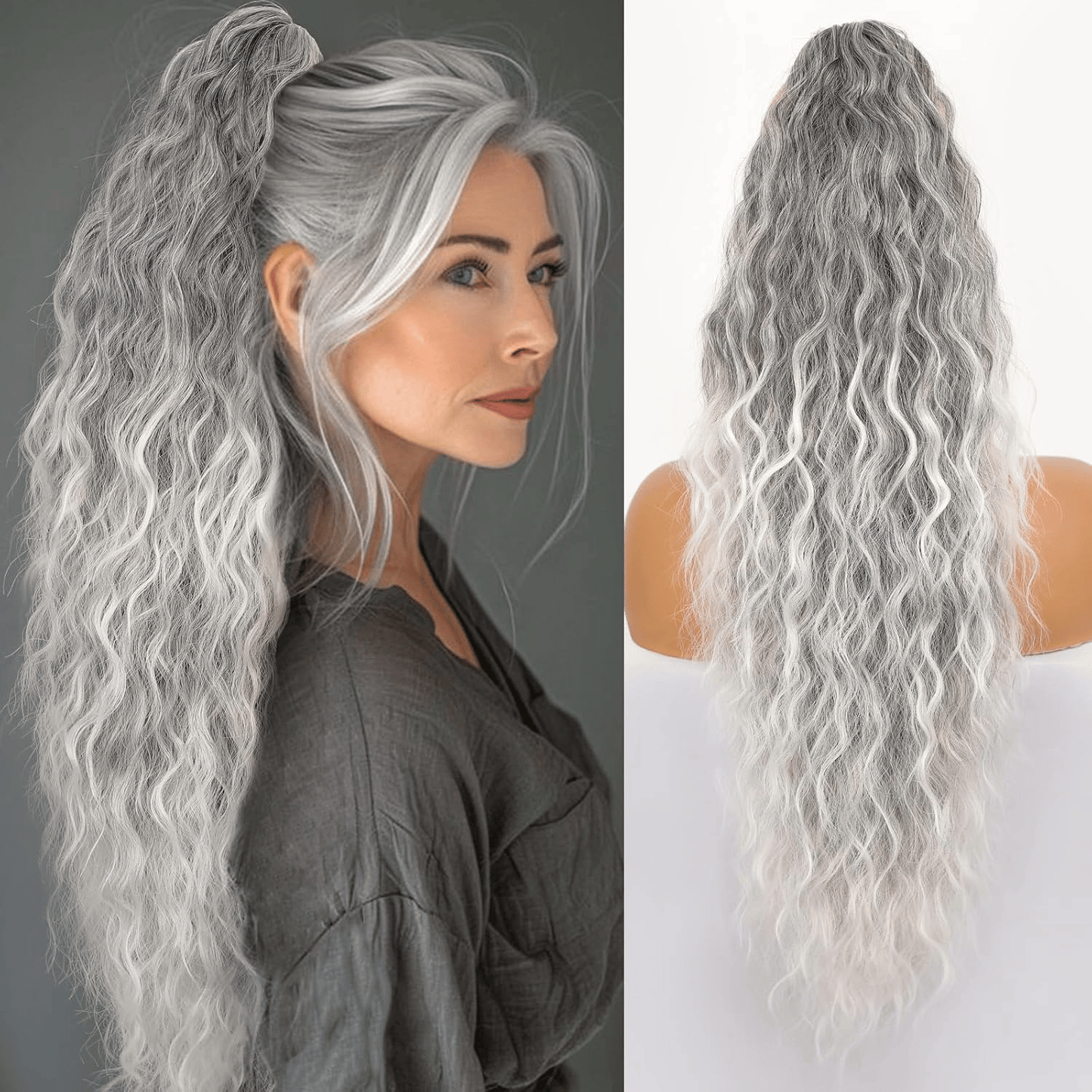 LuxiFemme™ — Unlock Instant Volume and Confidence with Effortless, Flawless Ponytails