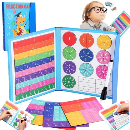 NumeriSnap™ — Ignite Your Child’s Joy and Confidence with Every Fraction Tactile Play