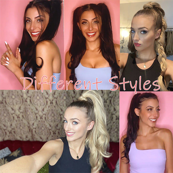 GlamRaffia™ — Unleash Instant, Head-Turning Ponytail Power Without the Pinch