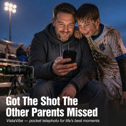 VistaVibe™ — View Sports, Wildlife, and Concerts 16x Closer Right From Your Pocket