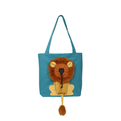 SilvaNest™ Shoulder Carrier — Snuggle Your Tiny Pet in Breathable Comfort and Hands-Free Freedom