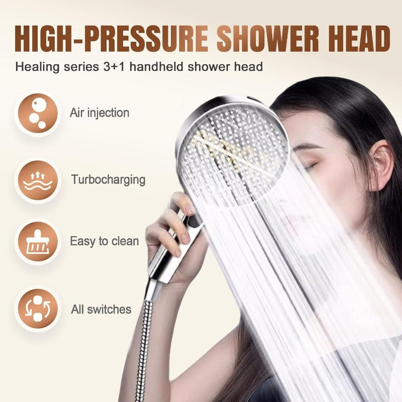 SurgeStream™ — Transform Weak Water into an Energizing, Spa-Quality Shower Blast