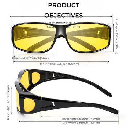 NightGuard Pro™ — Drive Fearlessly with Crystal-Clear, Glare-Free Night Vision