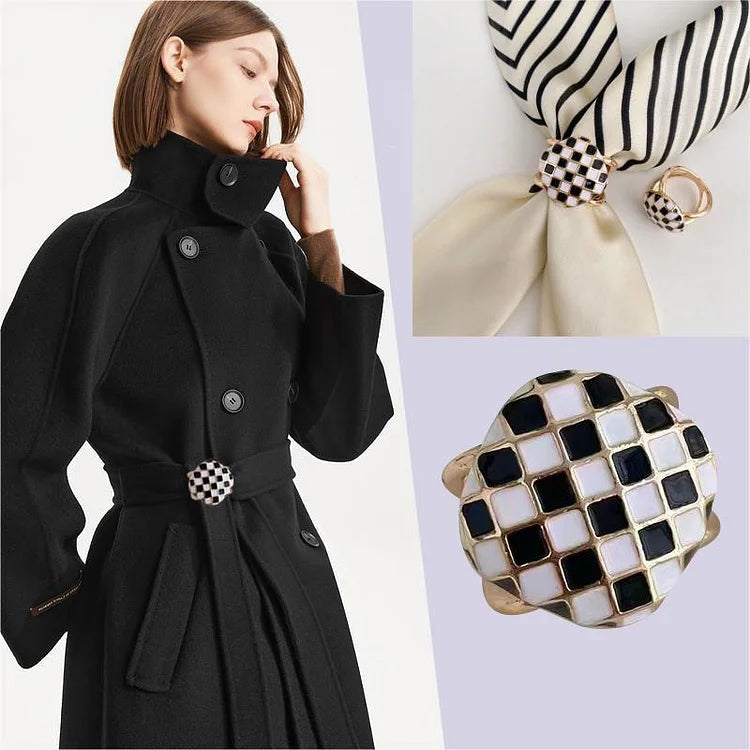 Veloria™ — Keep Your Scarf Perfectly Put with Effortless, All-Day Confidence