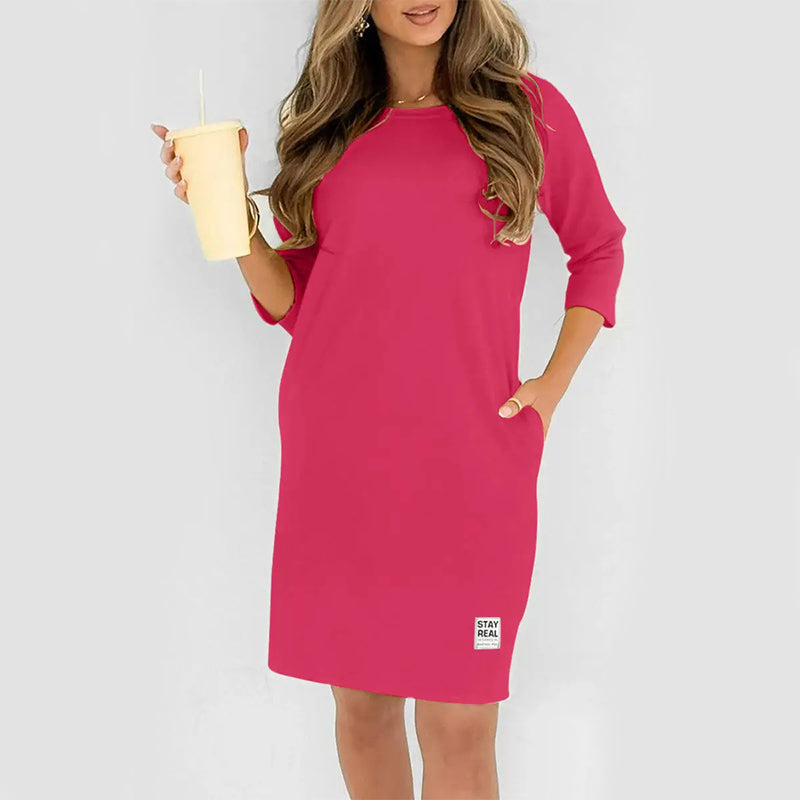 VeraVibe™ Dress — Feel Unstoppable with Feather-Soft Freedom and Effortless Style