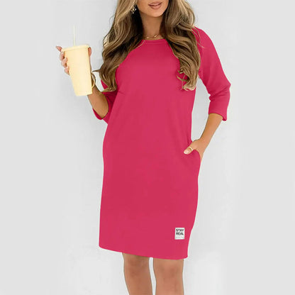 VeraVibe™ Dress — Feel Unstoppable with Feather-Soft Freedom and Effortless Style