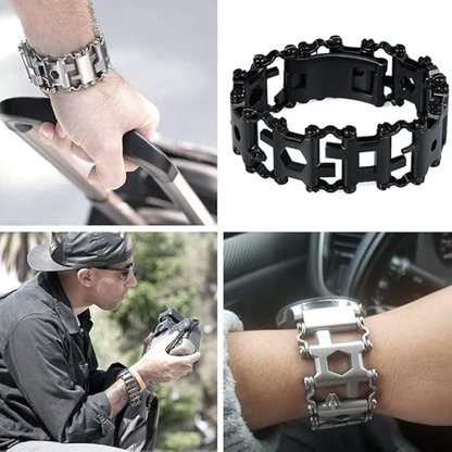 TitanCraft™ Multi-Tool Bracelet — Wear Instant Power to Master Every Challenge with Style and Strength