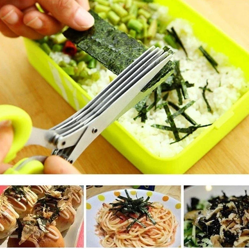 SwiftSlice™ Herb & Veggie Shears — Snap Your Prep Time Down and Chop Like a Kitchen Pro