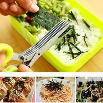 SwiftSlice™ Herb & Veggie Shears — Snap Your Prep Time Down and Chop Like a Kitchen Pro