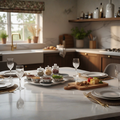 TableEase™ — Effortless Serving That Brings Every Meal Together Without the Mess
