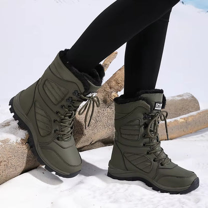 Women's Snow Boots Waterproof & Insulated High-Top
