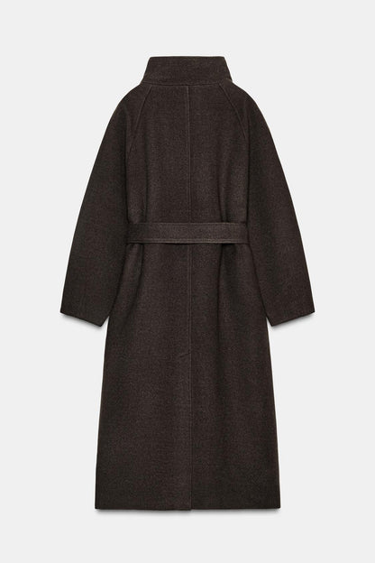 Frostveil™ Wool Coat — Flaunt Your Shape with Breathable Warmth and Effortless Elegance