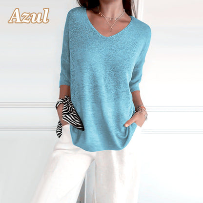 VentoFlex™ V-Neck Shirt — Unlock All-Day Freedom and Effortless Confidence