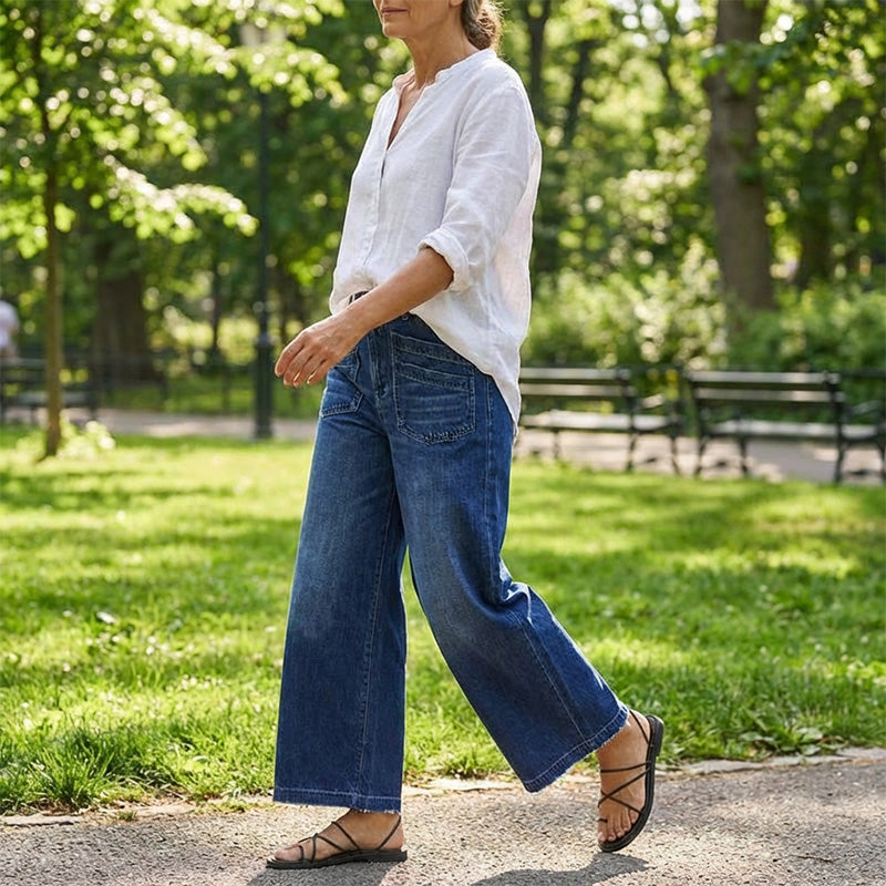 HaloStride™ — Find Confidence in Jeans That Honor Your Curves and Freedom