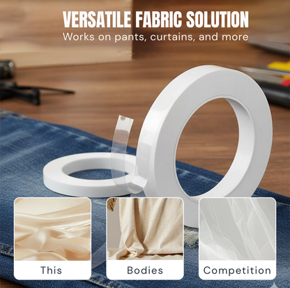 FlexiSeal™ Iron-On Hem Tape — Instantly Perfect Hems That Move With You