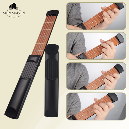 StrumEase™ — Ignite Your Guitar Skills Anytime, Anywhere, Silence Included