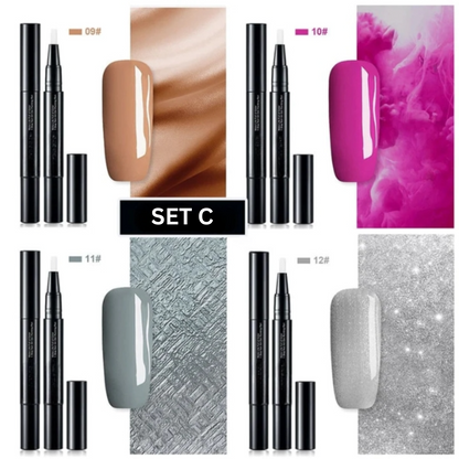 ChromaticFury™ Gel Pens — Command Attention with Stunning Nails That Wow Instantly