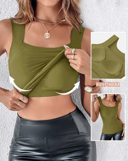 VivifyLuxe™ Tank — Unshakable Comfort That Shapes Your Confidence All Day