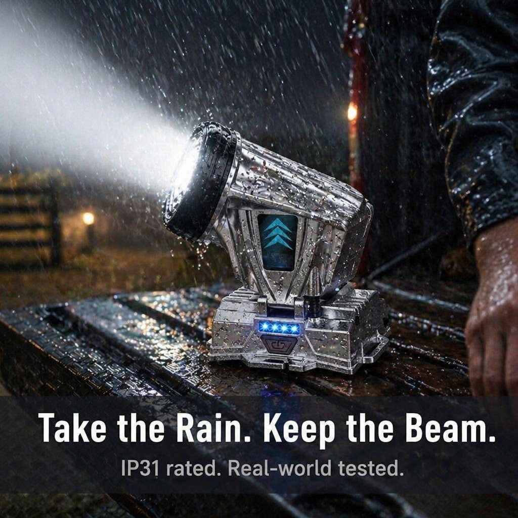 RamaraBeam™ — Send a Beam Beyond the Trees and Power Up Your Phone Too