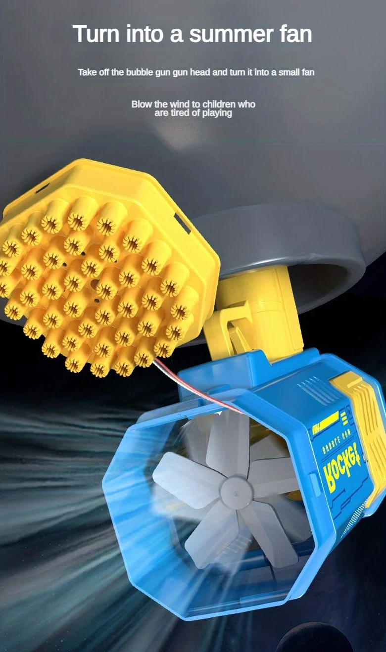 BubblaRush™ — Ignite Instant Smiles with a Flood of Effortless Bubble Magic