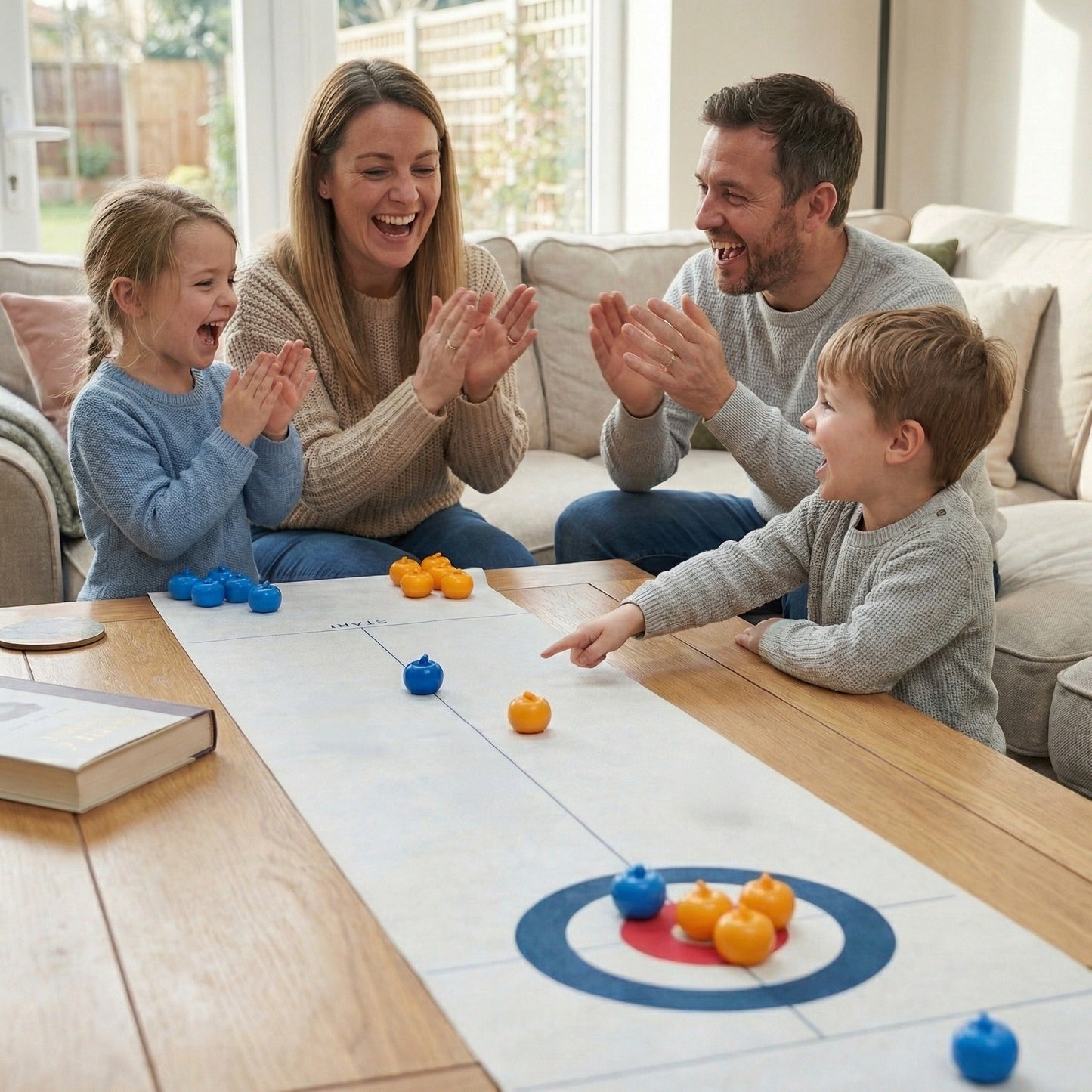 FluxCurl™ Mini Curling Set — Ignite Sharp Focus and Unforgettable Family Showdowns