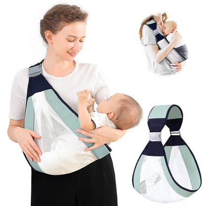 BreeziNest™ — Breeze Through Babywearing with Pain-Free, Hands-Free Comfort
