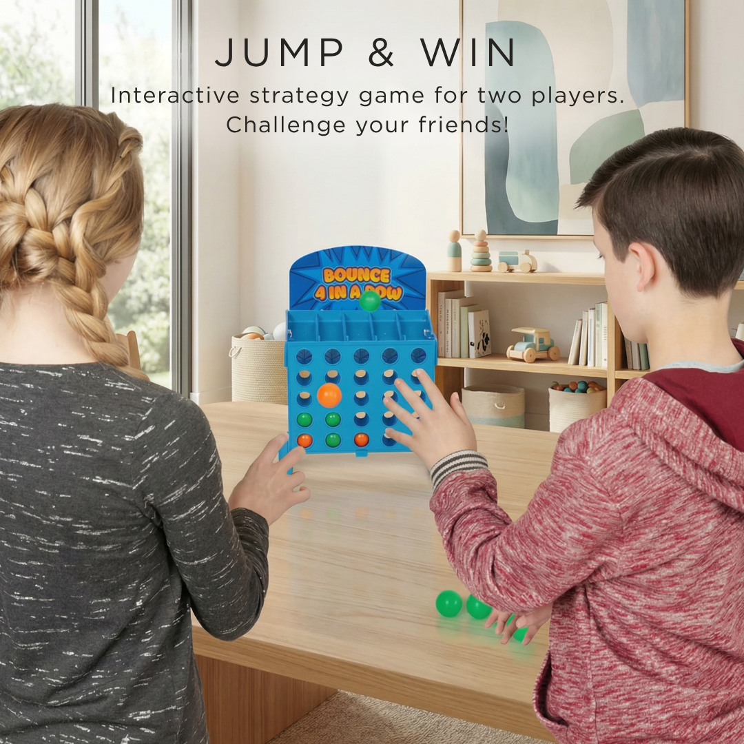BounceStorm™ — Ignite Fierce Family Rivalries with Lightning-Fast Reflex Thrills