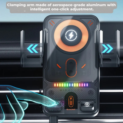 GripCharge™ Duo — Rock-Solid Hold and Lightning-Fast Power for Stress-Free Driving
