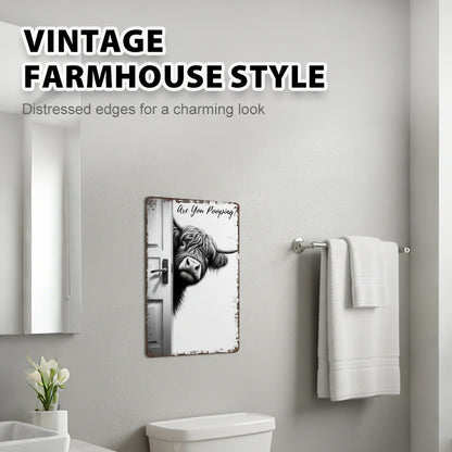 CozyMoo™ Laugh Sign — Turn Your Bathroom into a Hub of Joy and Unforgettable Smiles