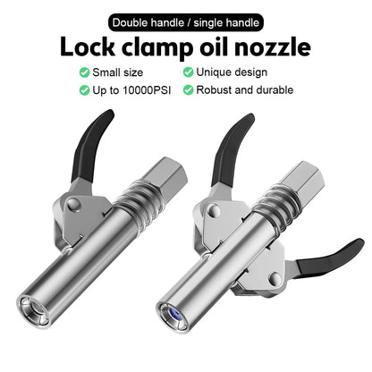 GripMaster™ — Conquer Grease Jobs Fast with Zero Leaks and One-Handed Control